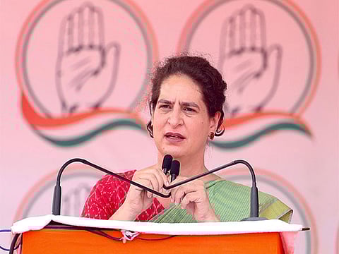 Congress leader Priyanka Gandhi