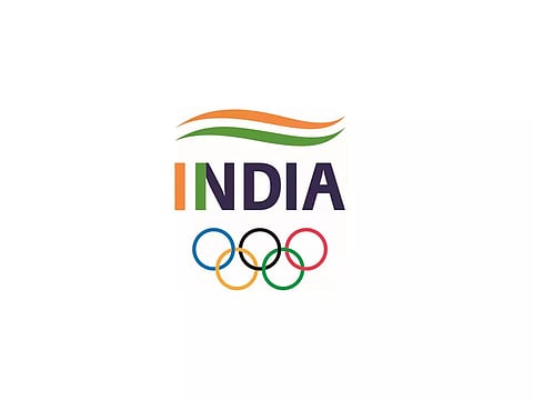 The logo of Indian Olympic Association, used for representative purposes only.