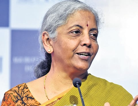 Union Finance Minister Nirmala Sitharaman