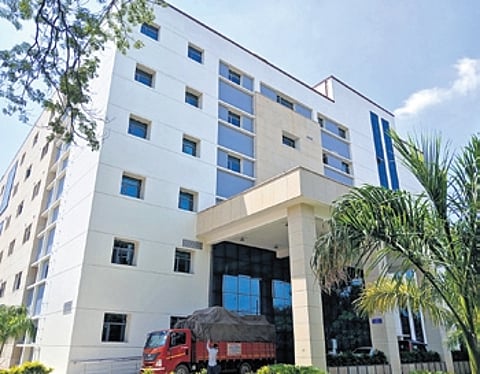 The new super-speciality building of VIMSAR, Burla