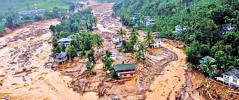 Massive landslides wreaked havoc in the Wayanad district of Kerala.