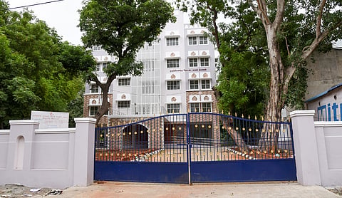The building that is to serve as the new Fort police station