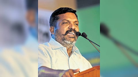 VCK president Thol. Thirumavalavan