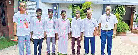 It was a joyous and emotional moment for the Sheikh family in Karampudi village of Palnadu district, as Shiekh Vali, a mentally ill patient who had been missing for the past 15 months was reunited on Friday.