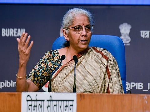 Union Finance Minister Nirmala Sitharaman