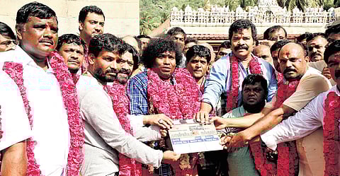 Yogi Babu will play the role of constable Nandhan in the upcoming movie 'constable Nandhan'