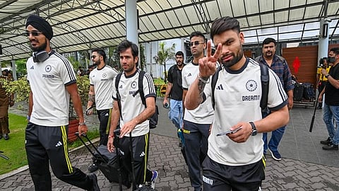 India team arrives in Sri Lanka ahead of the white-ball series.