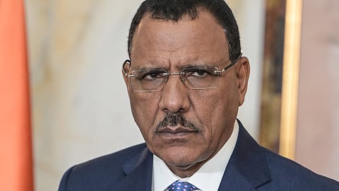Ousted president Mohamed Bazoum