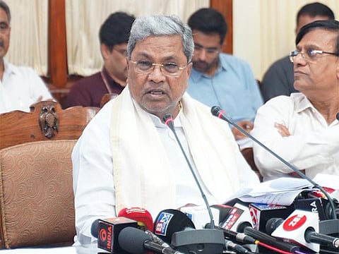Karnataka CM Siddaramaiah