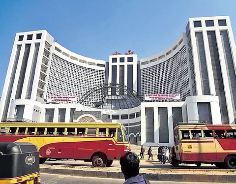 KSRTC bus terminal, Trivandrum