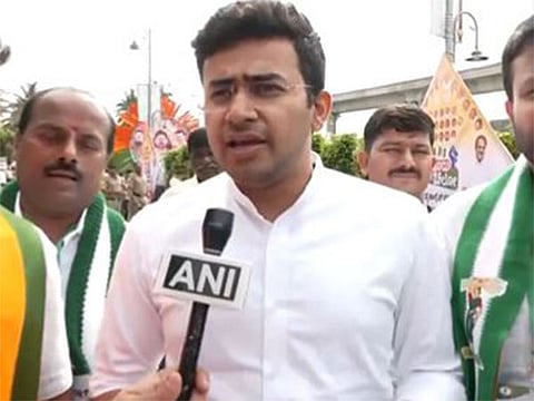 Bangalore South MP Tejasvi Surya