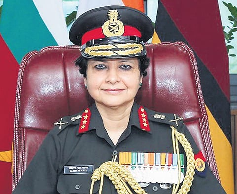 Lt-Gen Nair takes charge as Army’s first woman DG of medical services