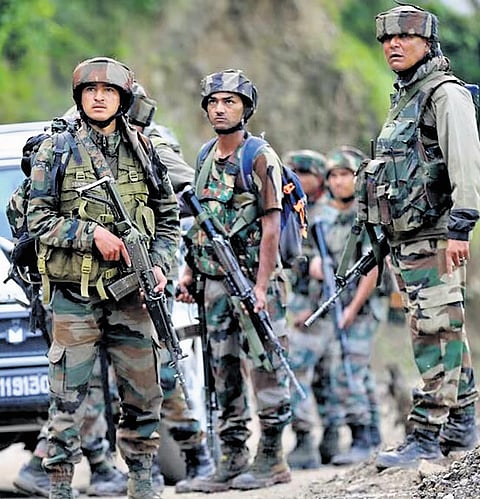 Efforts on to bolster 3-tier security grid along the LoC