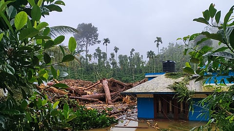 The rescuers on Friday found that the family, comprising two males and two females, was isolated after the landslide cut off their house from the rest of the region.