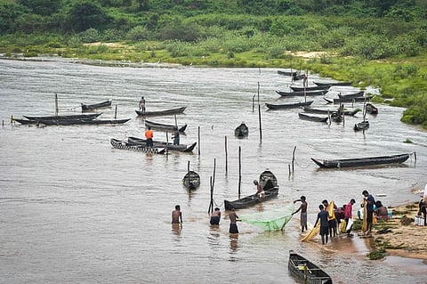 A Class IX student went missing after reportedly jumping into the Mahanadi River from Chaunpur Bridge in the early hours of Saturday.