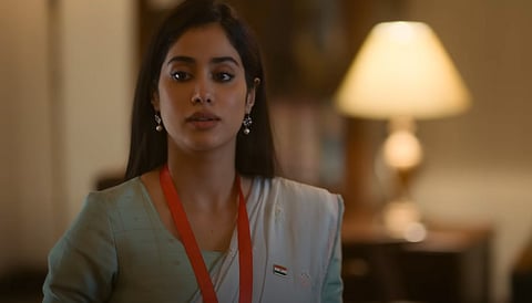 YouTube screengrab from the trailer of Janhvi Kapoor starrer 'Ulajh'
