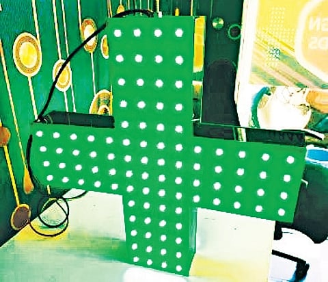 For representational purposes