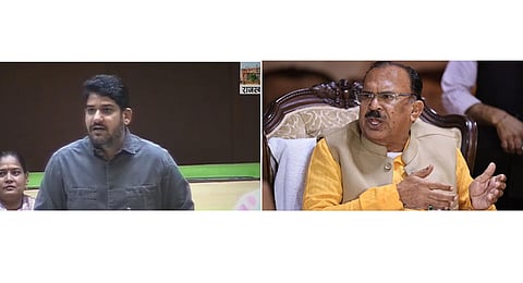 Suspension of Congress MLA sparks scuffle in Rajasthan Assembly