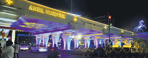 The renovated Anna flyover was inaugurated by Chief Minister MK Stalin on Friday.