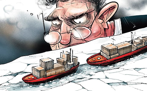 The arctic route: Russian ties and western worries