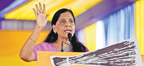 Delhi CM Arvind Kejriwal’s wife, Sunita