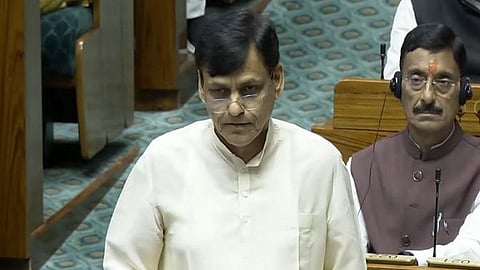MoS Nityanand Rai in Lok Sabha