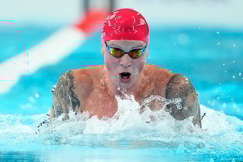 Adam Peaty was one of the athletes who was tested Covid positive during the Olympics.