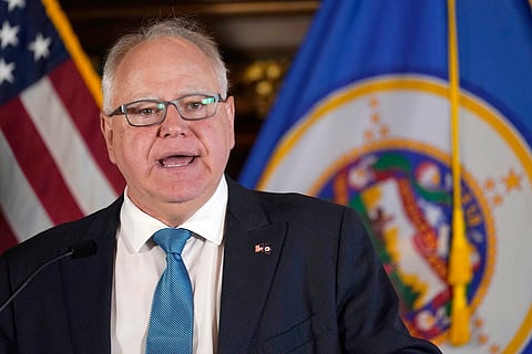 Tim Walz (Photo | AP)
