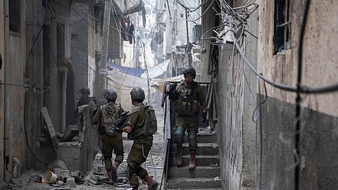 Israeli air strike hits West Bank on third day of raid