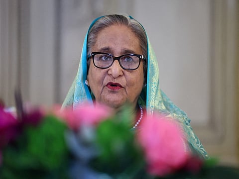 Former Bangladesh PM Sheikh Hasina