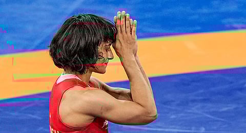 Indian wrestler Vinesh Phogat