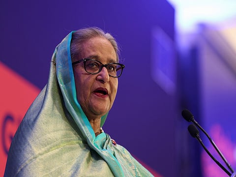 Former Bangladesh PM Sheikh Hasina