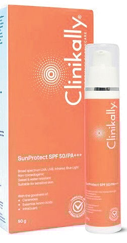 Clinikally SunProtect
Sunscreen