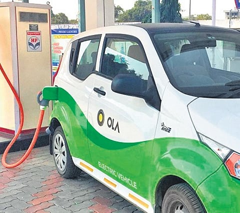 Ola Electric made a silent debut on the exchanges with its shares getting listed at par against its issue price of R76 on the BSE.