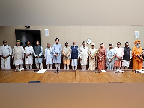 BJP MPs belonging to SC/ST communities met PM Modi over SC's decision on identifying creamy layer in SC/STs.