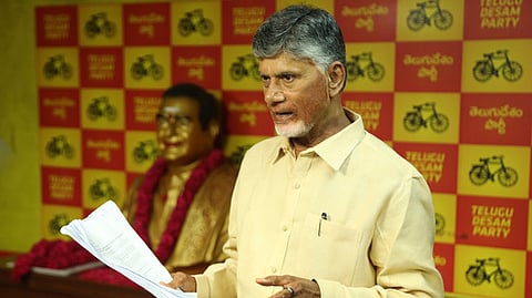 Andhra Pradesh Chief Minister Nara Chandrababu Naidu