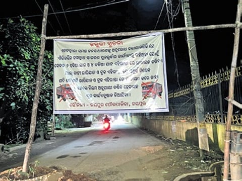 The Jeypore municipality had initiated a Rs 21 crore project to renovate the historic Jaganath Sagar, with work conducted from April to July using heavy machinery.