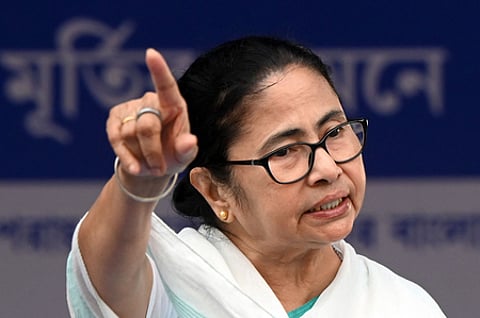 Chief minister of West Bengal Mamata Banerjee.