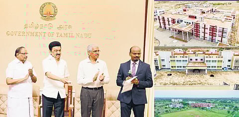 CM Stalin inaugurated buildings at Govt Law College in Ramanathapuram