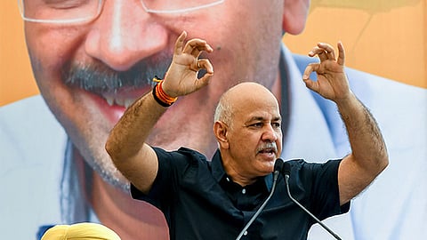 AAP leader Manish Sisodia