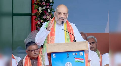 Union Home Minister Amit Shah at the Tiranga Yatra