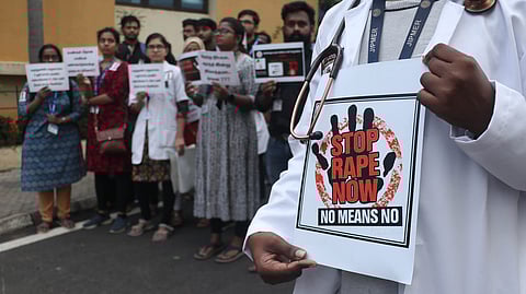 The woman accused the duo of sexually assaulting her after administering her a pink tablet.