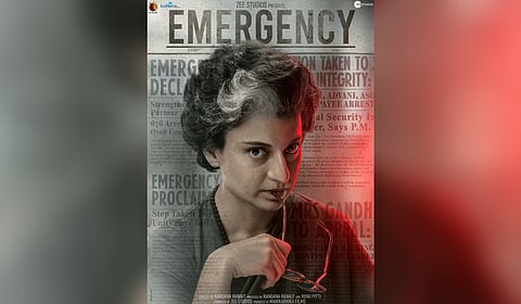 Actor and politician Kangana Ranaut as former Prime Minister Indira Gandhi in 'Emergency' movie.