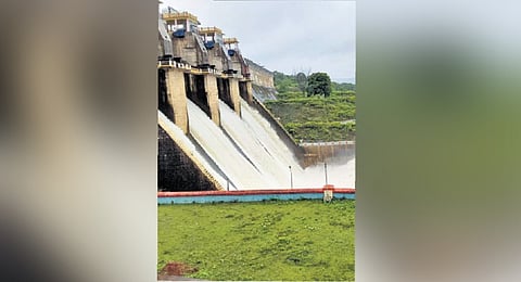 Harangi reservoir in Kodagu