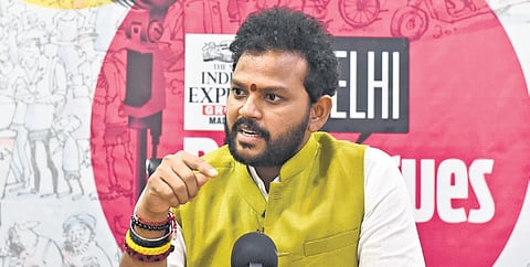 TDP leader and Civil Aviation Minister K Ram Mohan Naidu