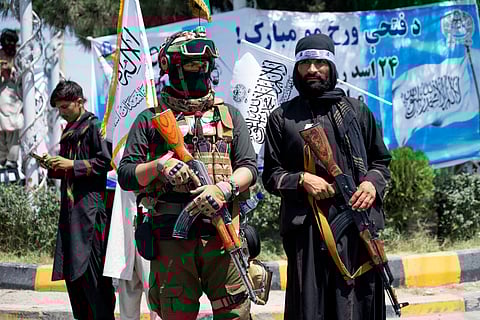 Taliban security personnel image used for representative purposes only.