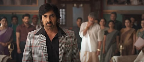 YouTube screengrab from the trailer of 'Mr Bachchan' starring Ravi Teja.