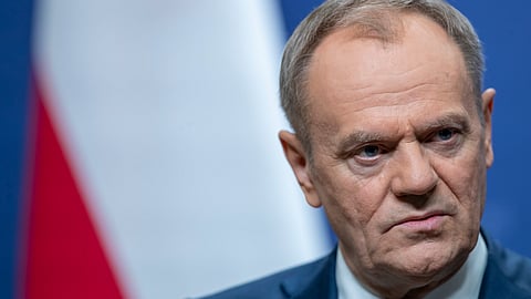 Poland's Prime Minister Donald Tusk