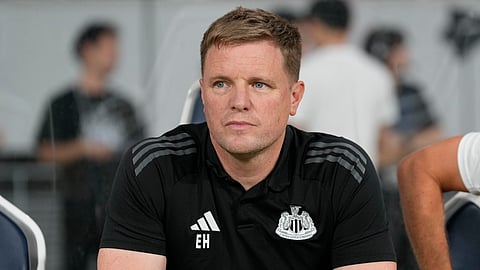 Newcastle manager Eddie Howe