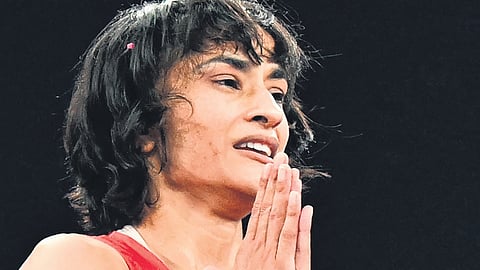 Indian wrestler Vinesh Phogat